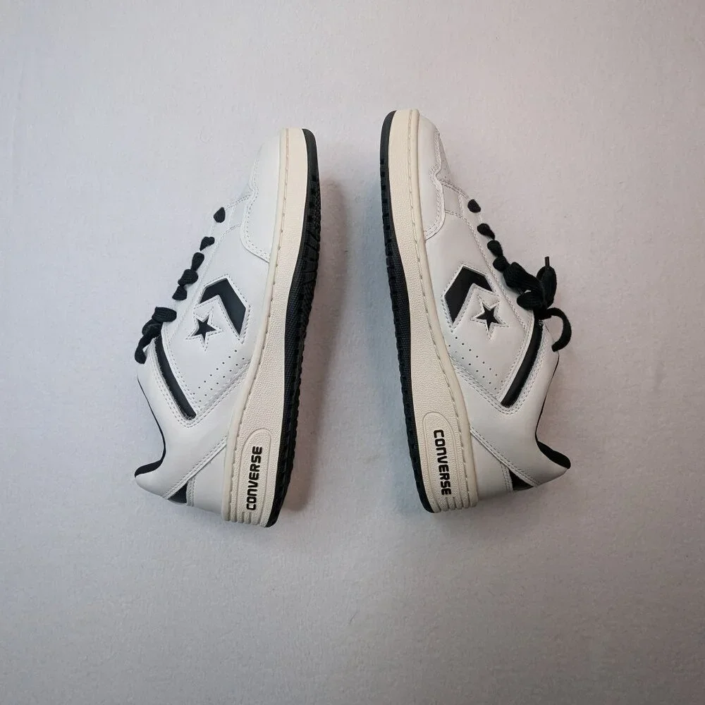 Converse Weapon Low Vintage White Black Sneakers A07239C MEN size